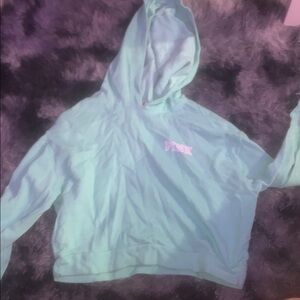 PINK Victoria Secret Turquoise Hoodie